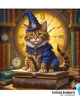 Gato Hechicero (Pintura Diamante)