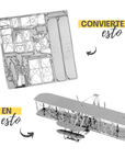 Aeroplano de los Hermanos Wright (Puzzle 3D)