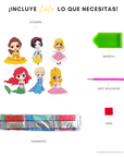 Princesas (Stickers con diamantes)