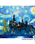 Hogwarts Van Gogh (Pintura Diamante)