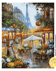 Paseo Parisino (Pintura por Números)