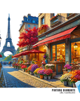 Flores de París (Pintura Diamante)