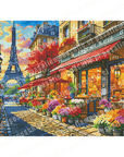 Flores de París (Pintura Diamante)
