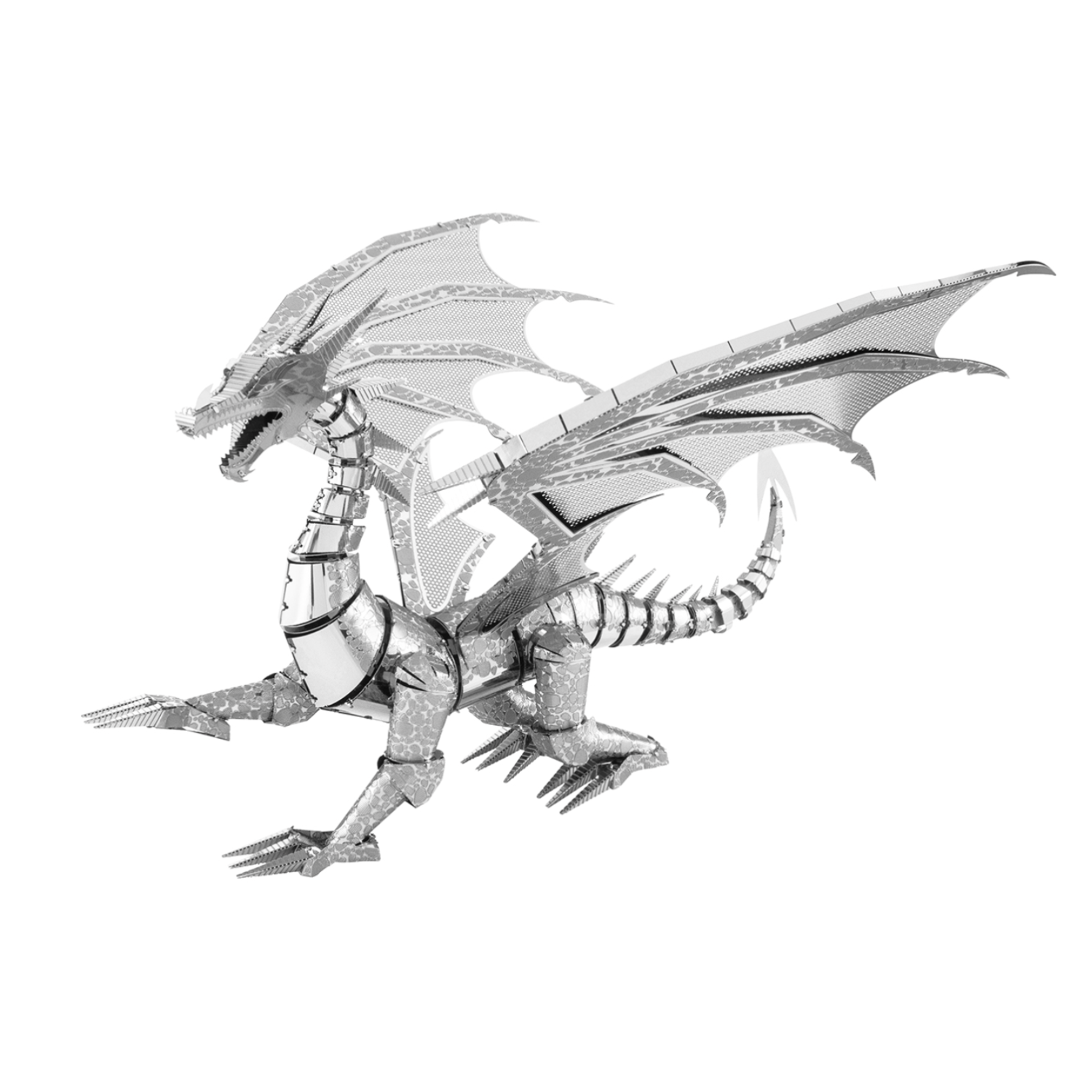 Dragón Plateado (Puzzle 3D)