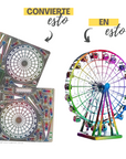 Rueda de la Fortuna (Puzzle 3D a color)