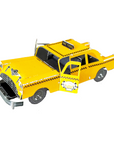 NYC Taxi (Puzzle 3D a color)