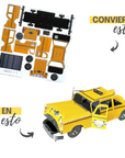 NYC Taxi (Puzzle 3D a color)