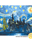 Hogwarts Van Gogh (Pintura por Números)