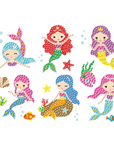 Sirenas (Stickers con diamantes)