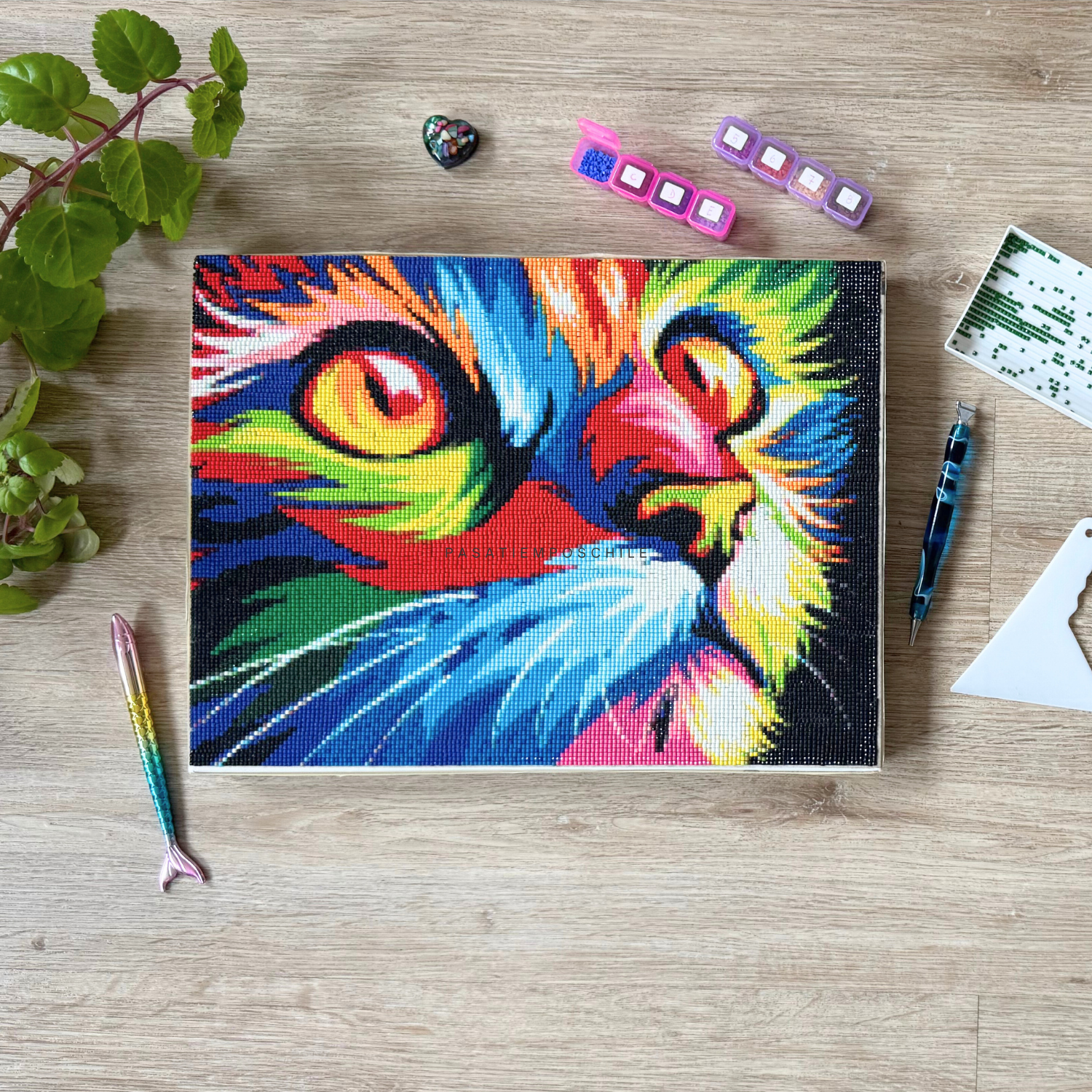 ¿Qué hacer con tu pintura diamante una vez terminada?