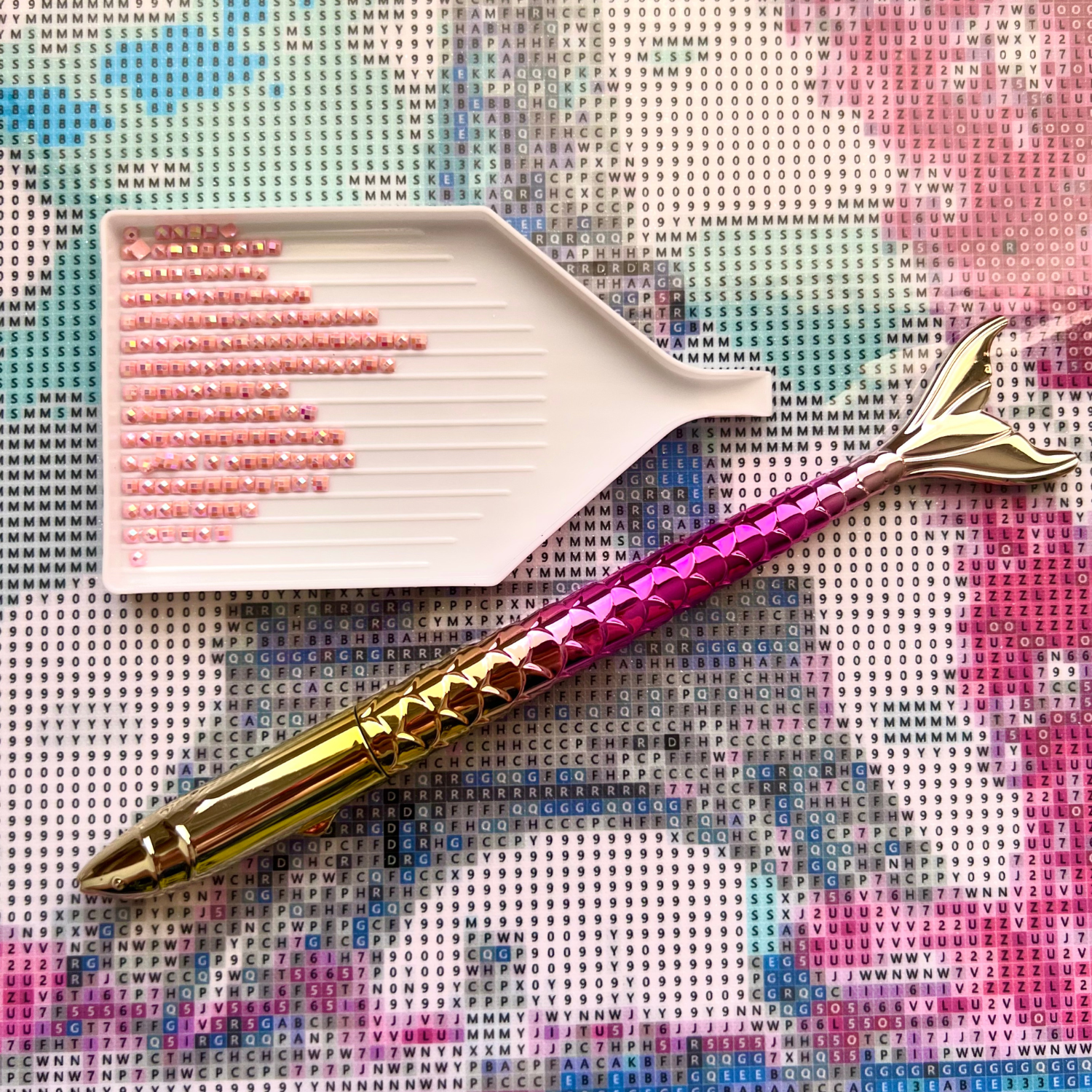 Paso a paso para empezar tu primera pintura diamante