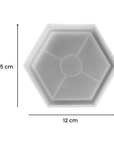 Posavaso Hexagonal (Molde)