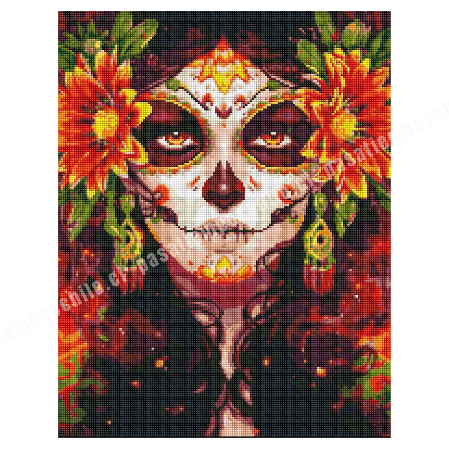 Catrina (Pintura Diamante)