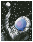 El Astronauta (Pintura Diamante)