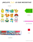 Pokemon (Stickers con diamantes)