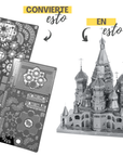 Catedral de San Basilio (Puzzle 3D)