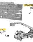 Camión de Bomberos (Puzzle 3D)