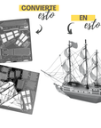 Perla Negra (Puzzle 3D)