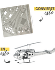 Helicóptero Huey (Puzzle 3D)