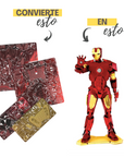 Iron Man - Marvel (Puzzle 3D a color)