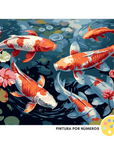 Peces Koi (Pintura por Números)