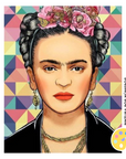 Frida Geométrica (Pintura por Números)