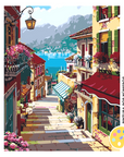 Callejón Italiano (Pintura por Números)